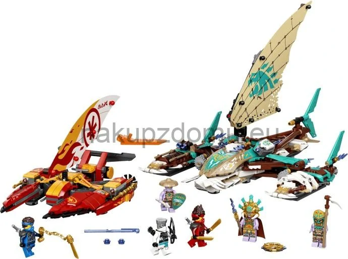 LEGO Ninjago 71748 Souboj katamaránů na moři