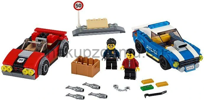 LEGO City 60242 Policejní honička na dálnici