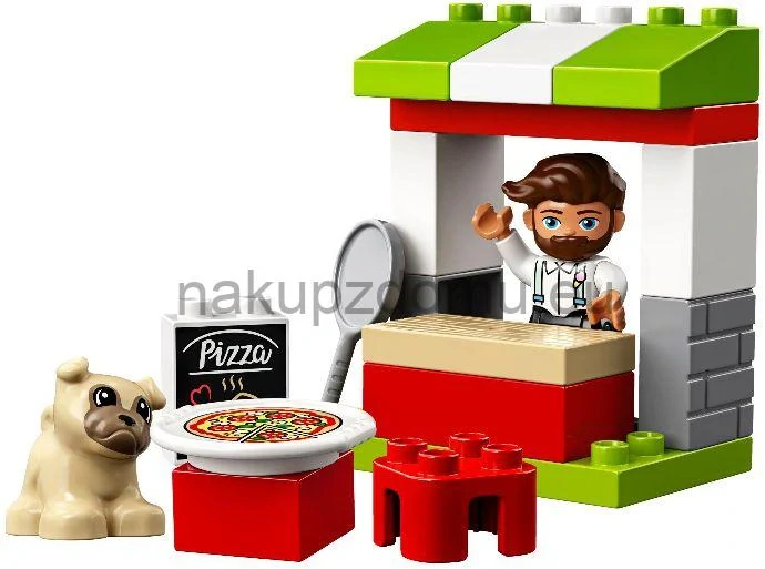 LEGO Duplo 10927 Stánek s pizzou