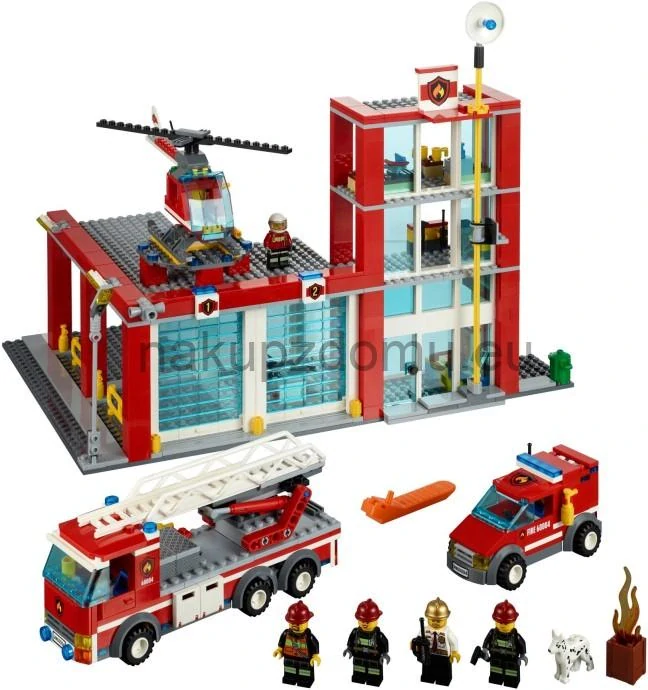 LEGO City 60004 Hasičská stanice