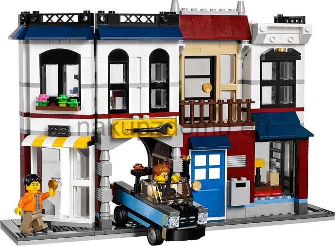 LEGO Creator 31026 Moto shop a kavárna