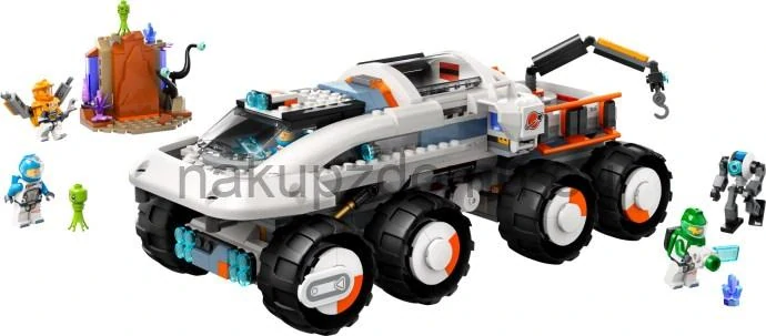 LEGO City 60432 Velitelské vesmírné vozidlo a jeřábový nakladač