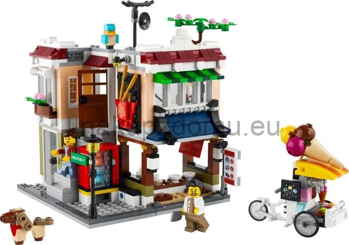 LEGO Creator 31131 Bistro s nudlemi v centru města