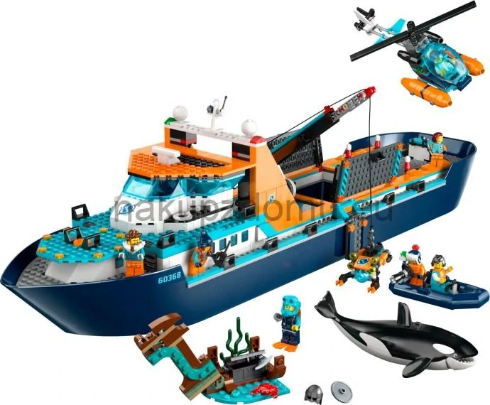LEGO City 60368 Arktická průzkumná loď