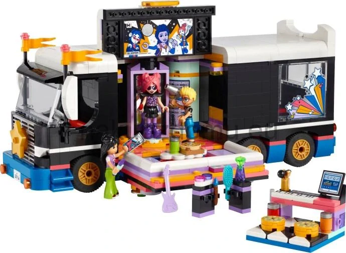 LEGO Friends 42619 Autobus pro turné popových hvězd