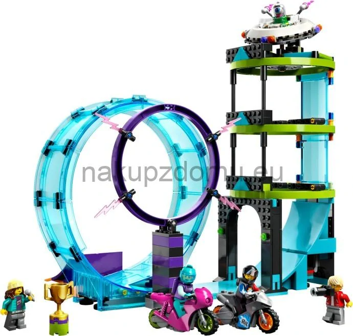 LEGO City 60361 Nejbláznivější kaskadérská výzva