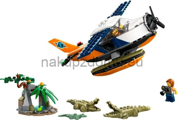 LEGO City 60425 Hydroplán na průzkum džungle