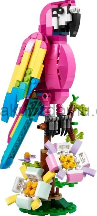 LEGO Creator 31144 Exotický růžový papoušek