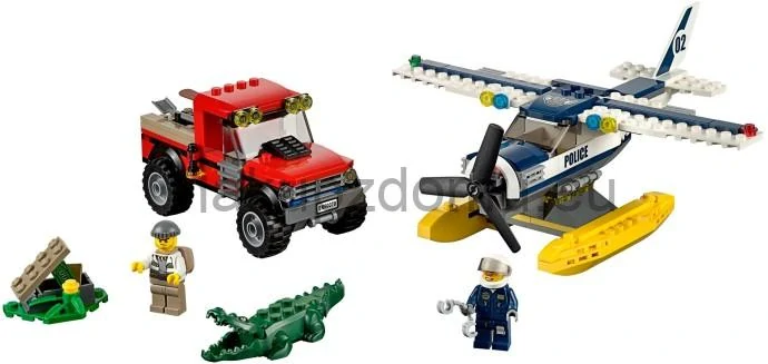 LEGO City 60070 Pronásledování Hydroplánem