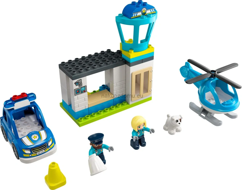 LEGO Duplo 10959 Policejní stanice a vrtulník