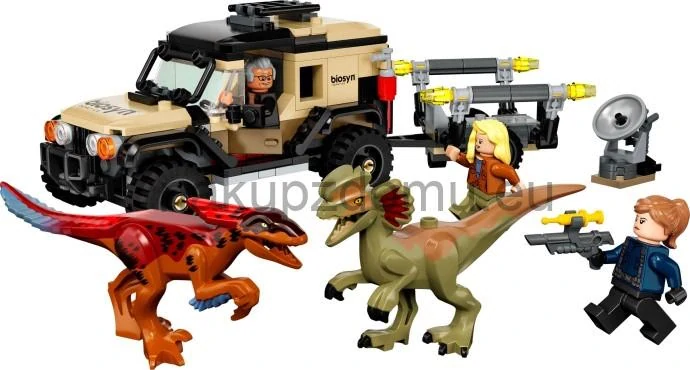 LEGO Jurassic World 76951 Přeprava pyroraptora a dilophosaura