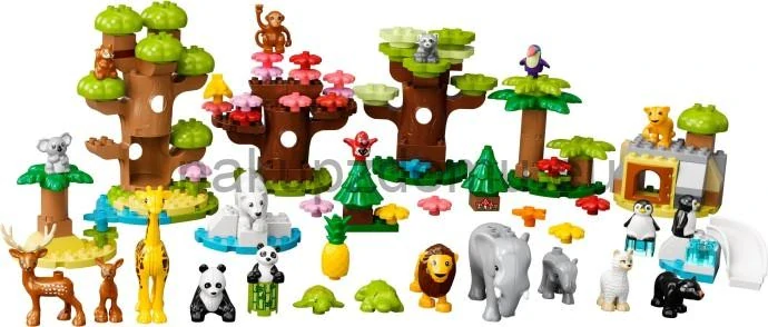 LEGO Duplo 10975 Divoká zvířata světa