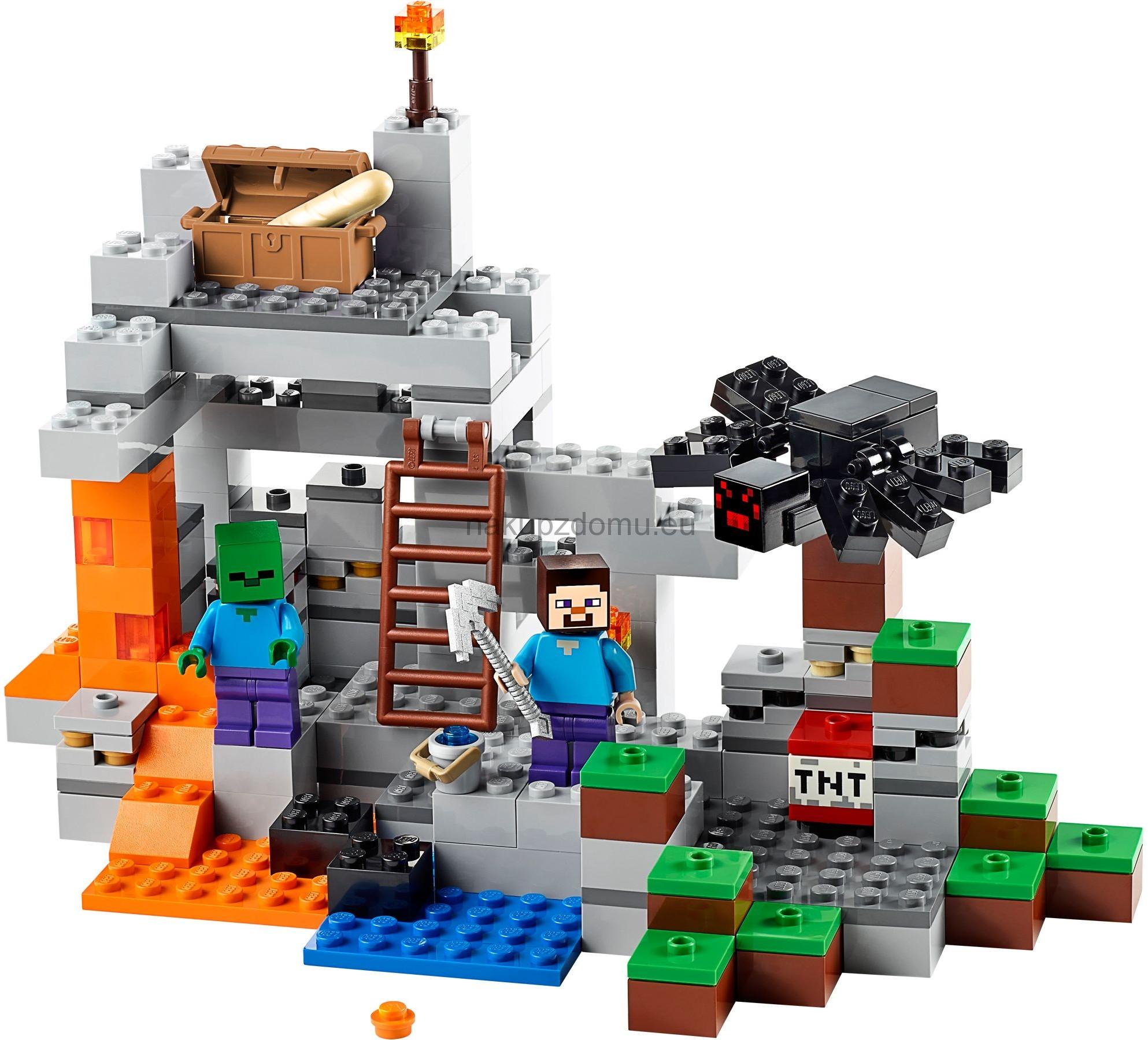 LEGO Minecraft 21113 Jeskyně