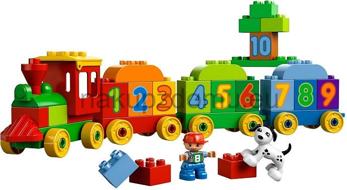 LEGO Duplo 10558 Vláček plný čísel