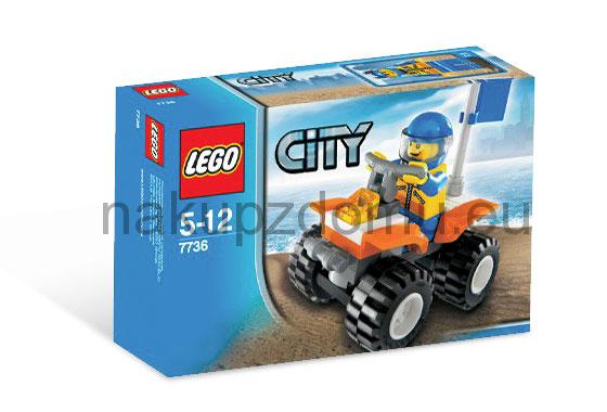 LEGO City 7736 Pobřežní hlídka Čtyřkolka