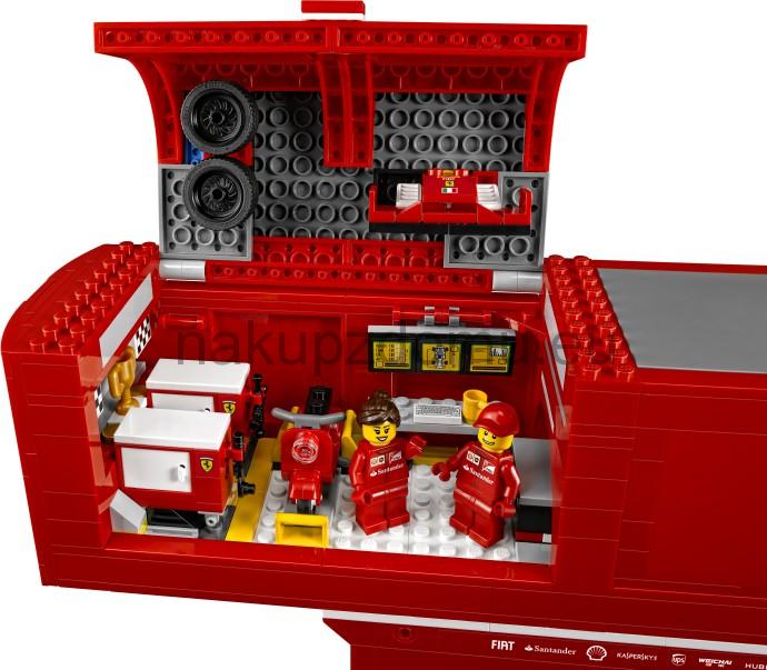 LEGO Speed Champions 75913 Kamión pro vůz F14 T týmu Scuderia Ferrari
