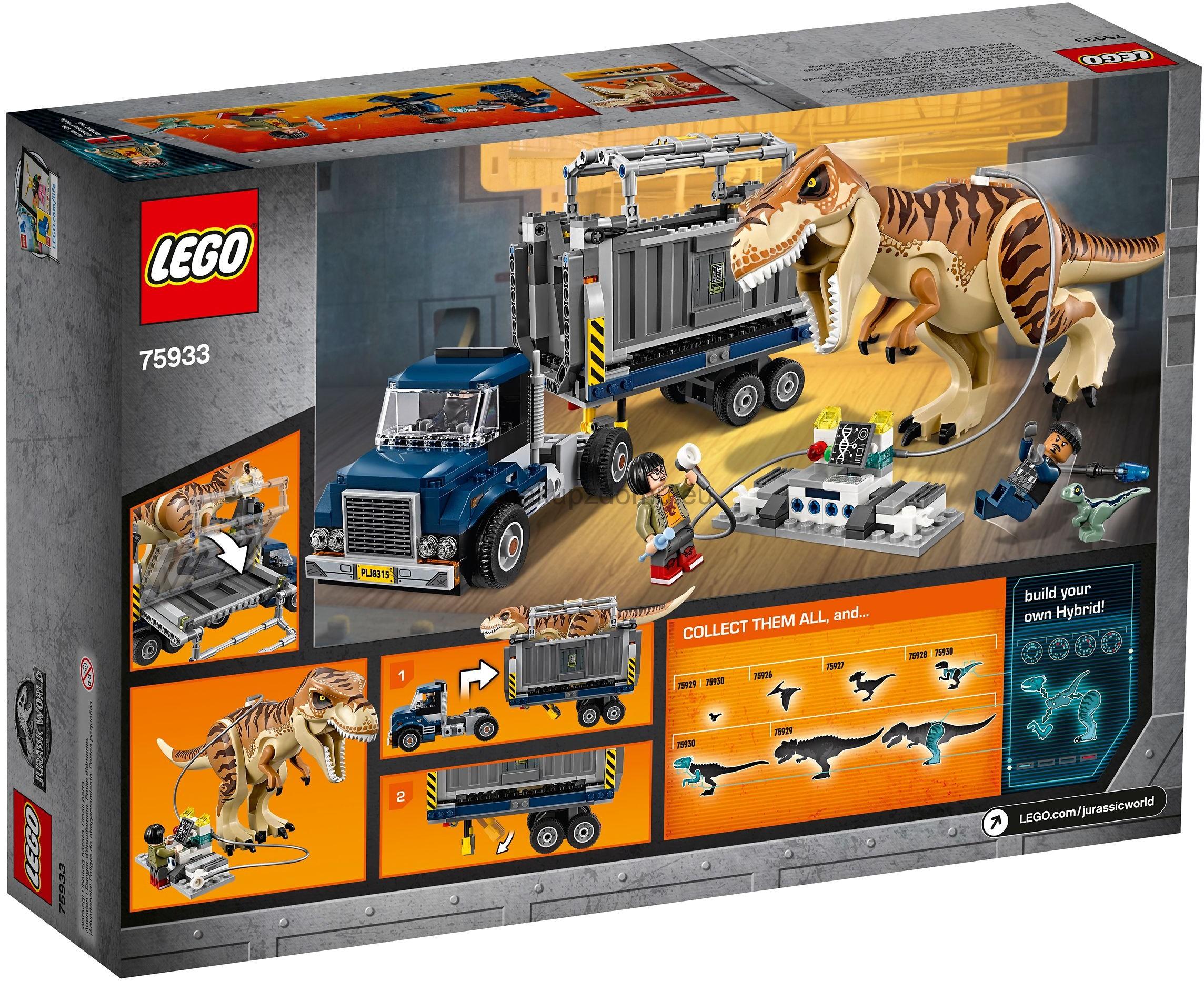 LEGO Jurassic World 75933 T. rex Transport