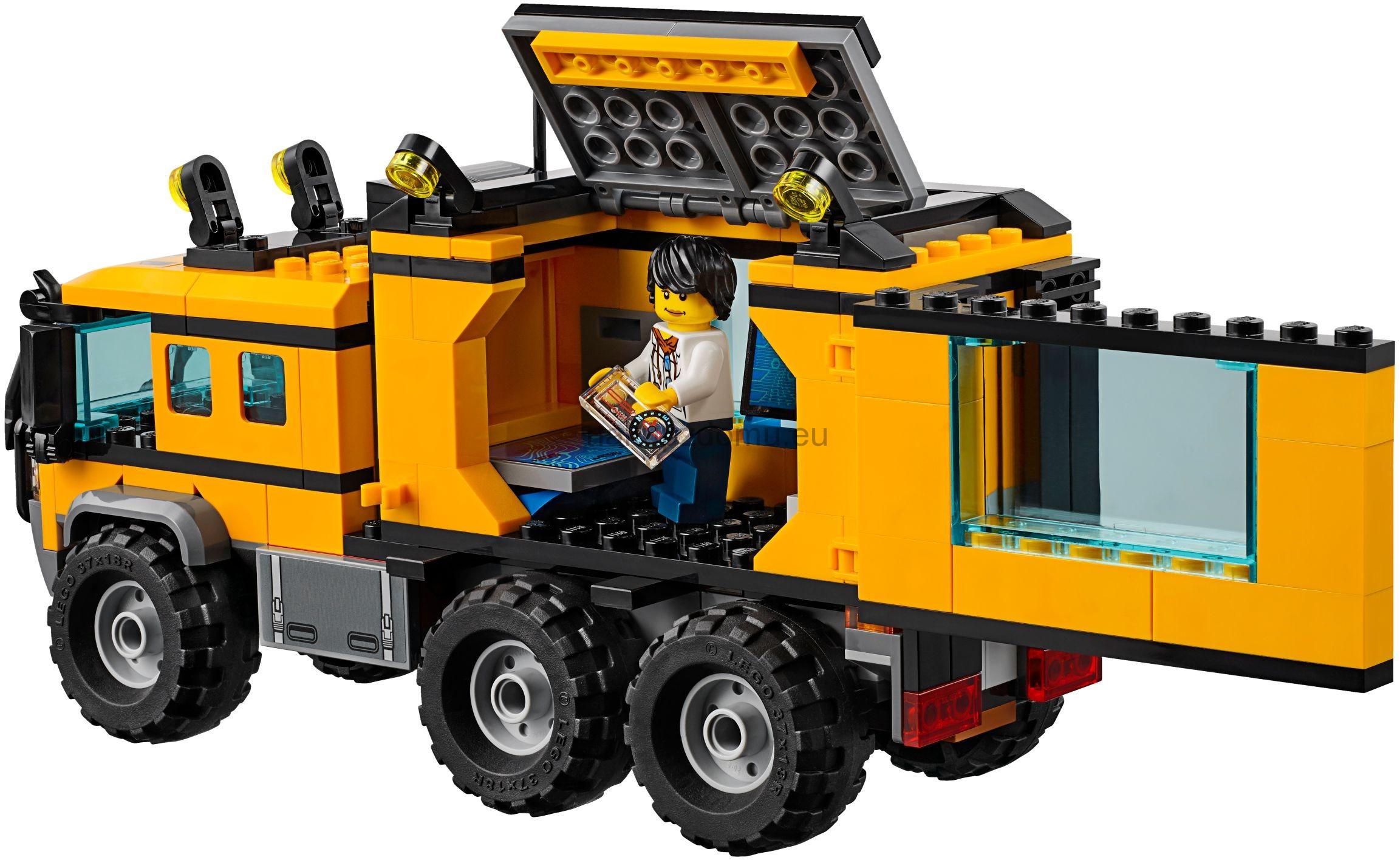 LEGO City 60160 Mobilní laboratoř do džungle