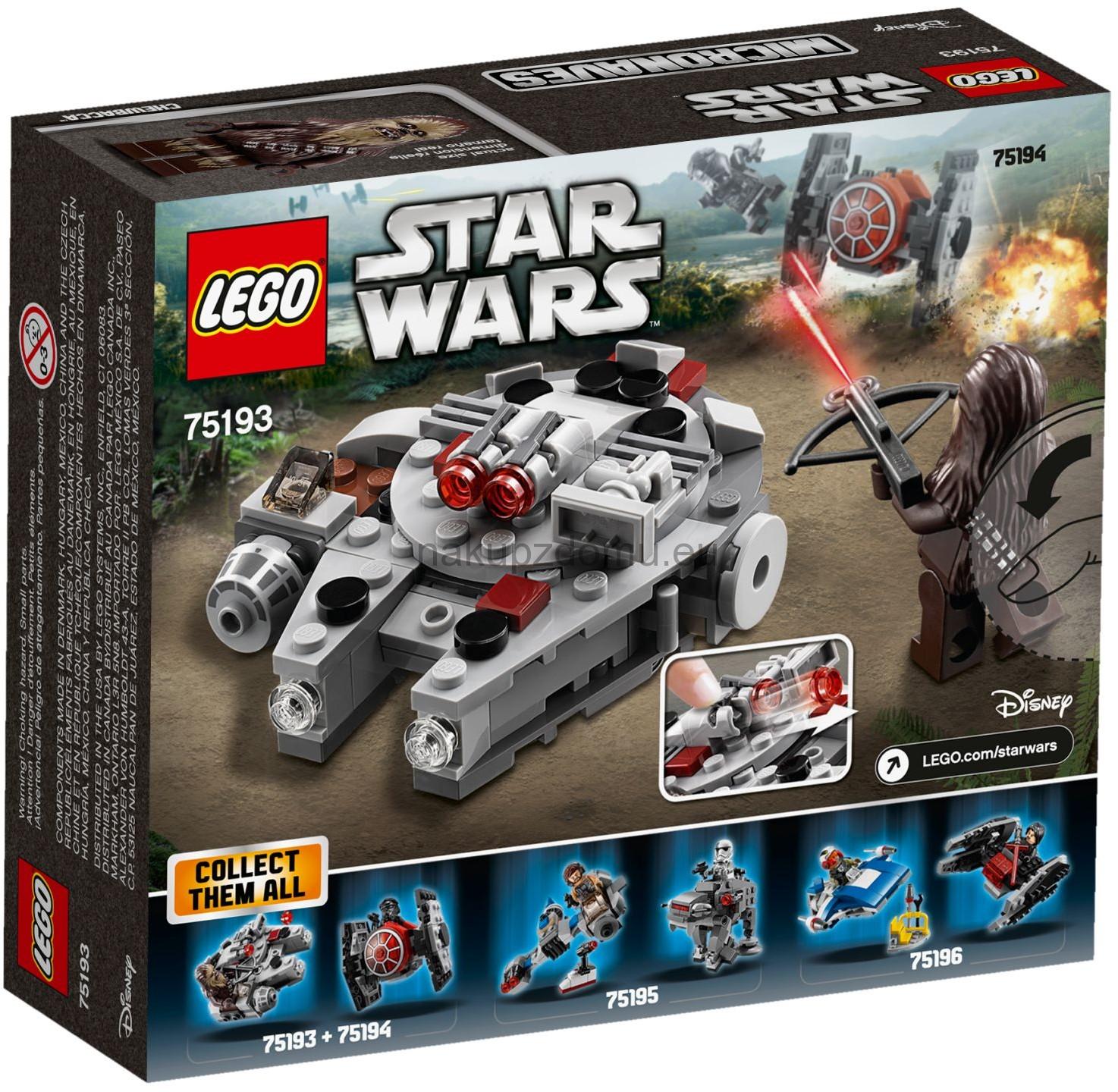 LEGO Star Wars 75193 Mikrostíhačka Millennium Falcon