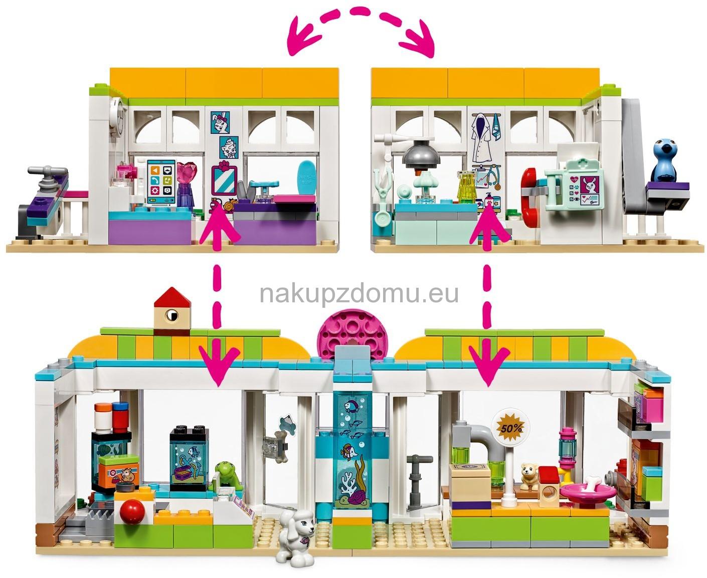 LEGO Friends 41345 Obchod pro domácí mazlíčky v Heartlake