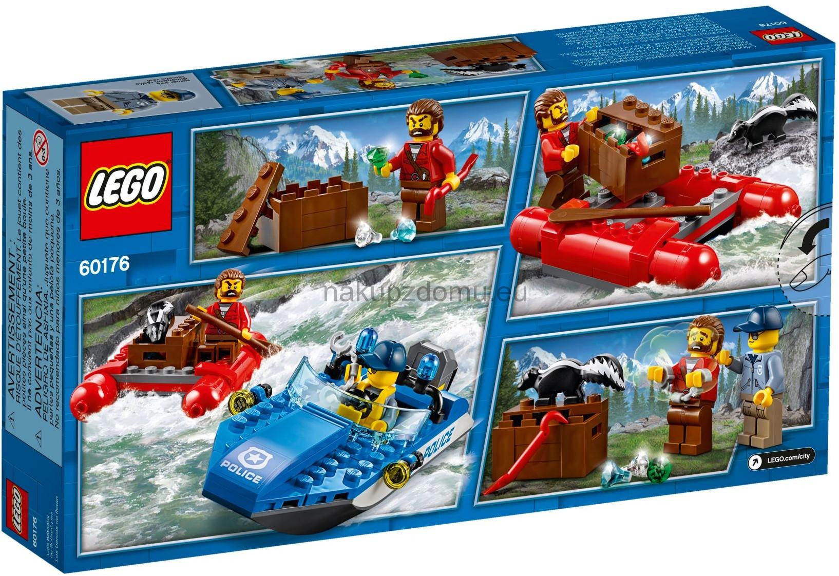 LEGO City 60176 Útěk na divoké řece