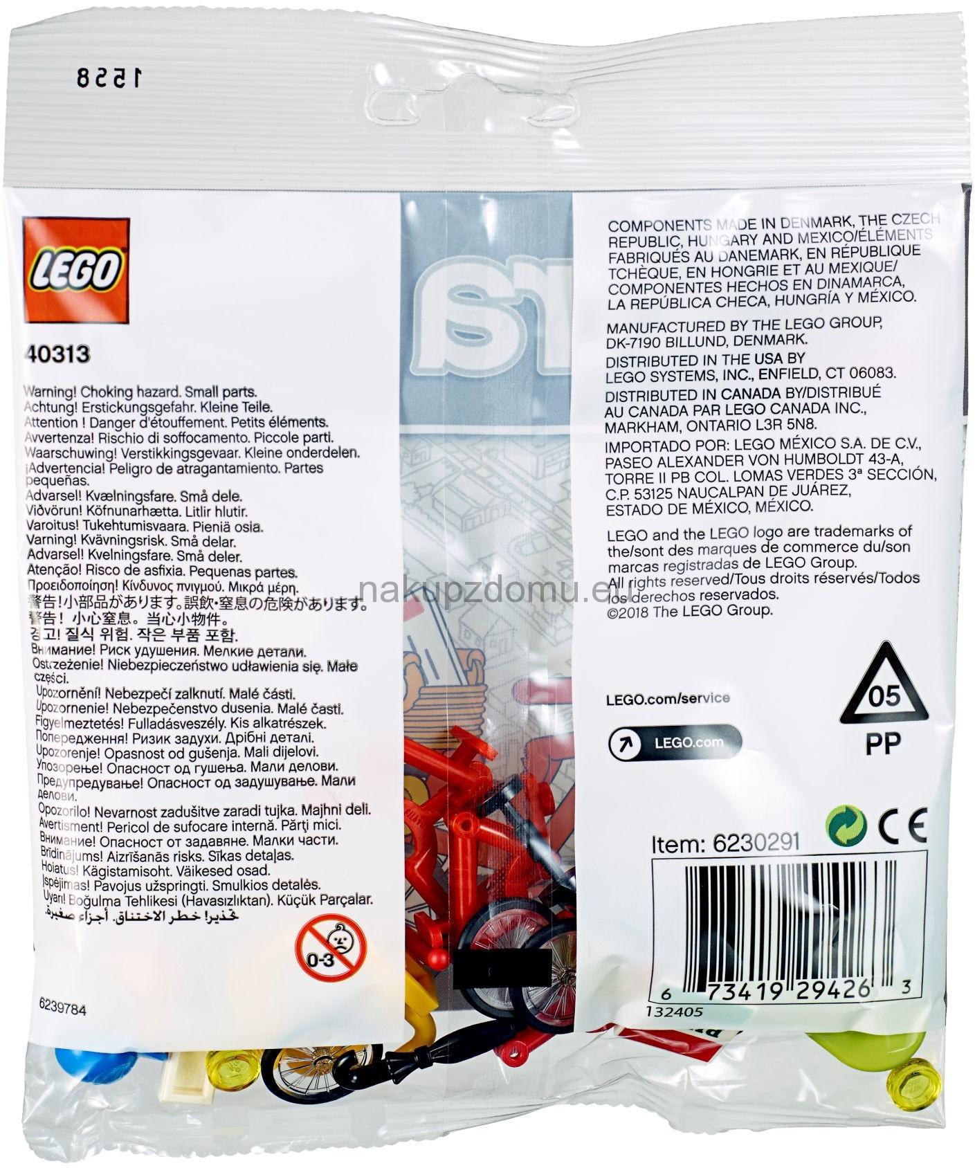 LEGO Xtra 40313 Doplňkové dílky Jízdní kola