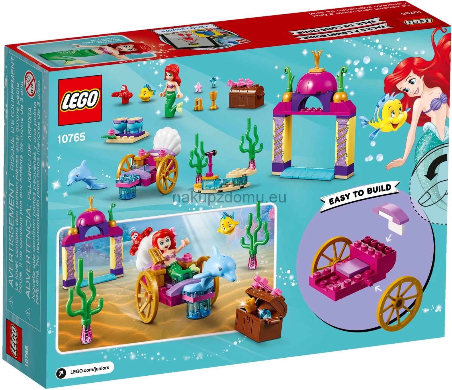 LEGO Juniors 10765 Ariel a koncert pod vodou
