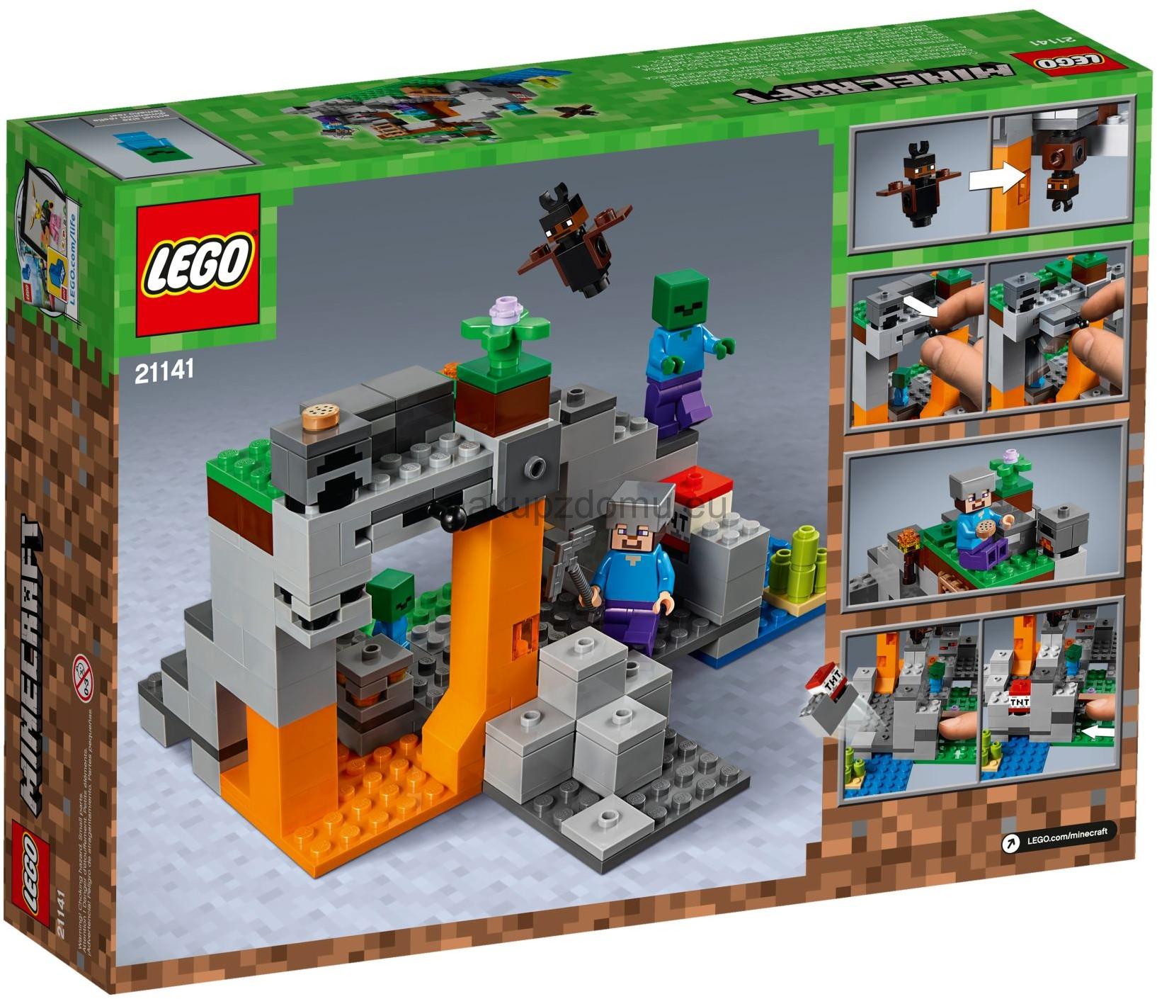LEGO Minecraft 21141 Jeskyně se zombie