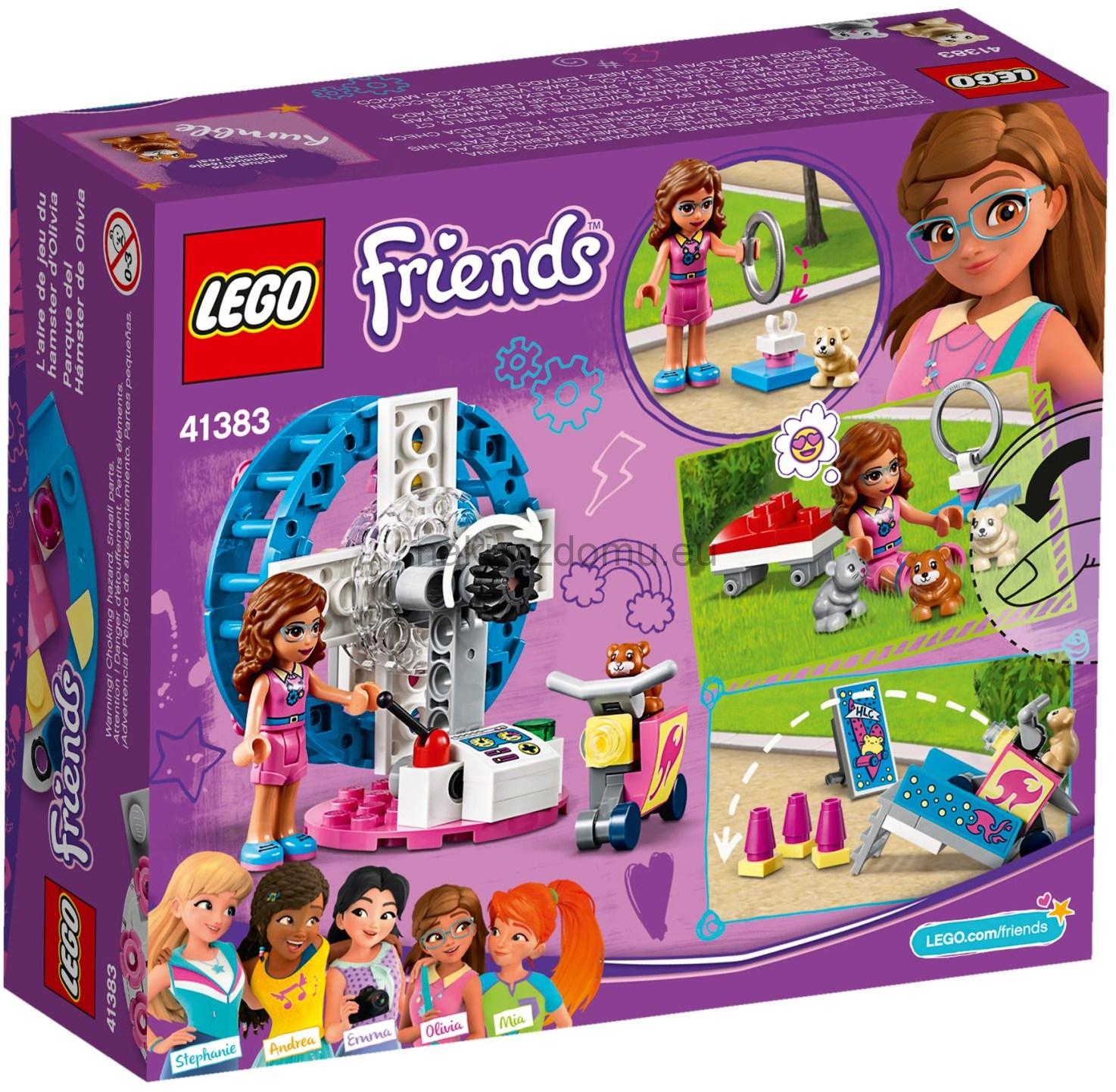 LEGO Friends 41383 Hřiště pro Oliviiny křečky