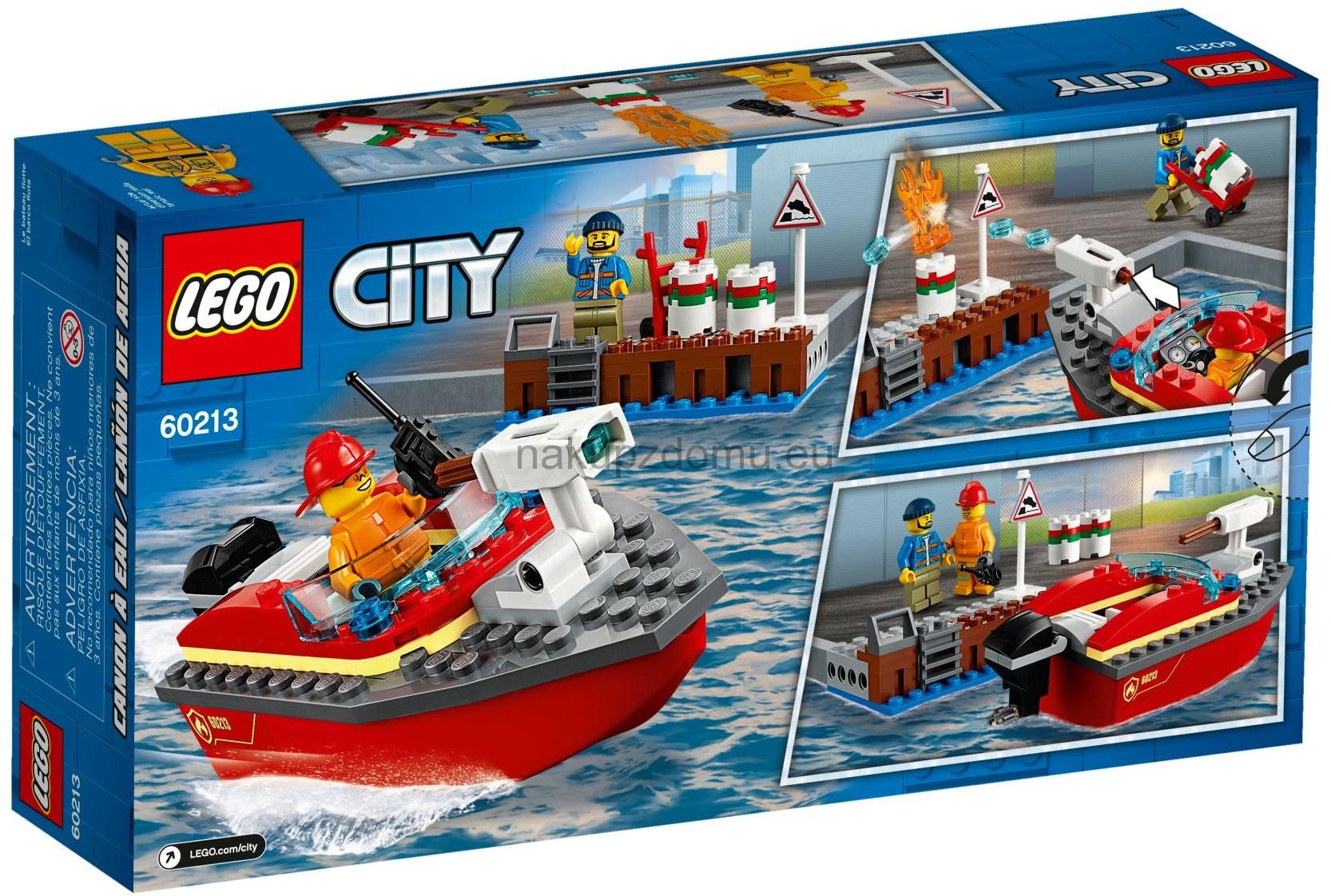 LEGO City 60213 Požár v přístavu