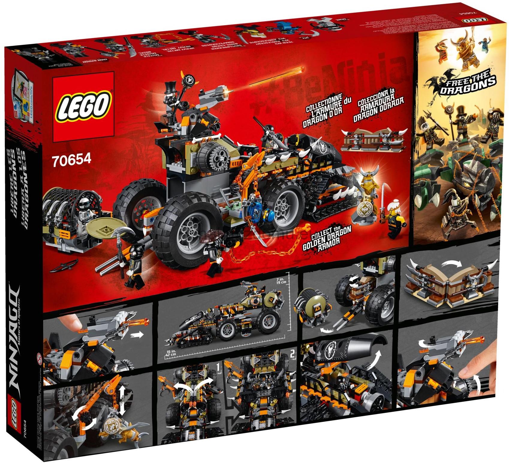 LEGO Ninjago 70654 Dieselnaut