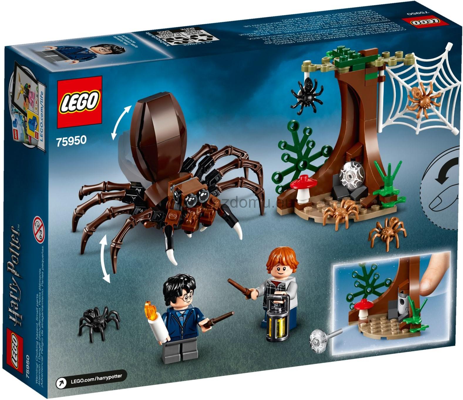 LEGO Harry Potter 75950 Aragogovo doupě