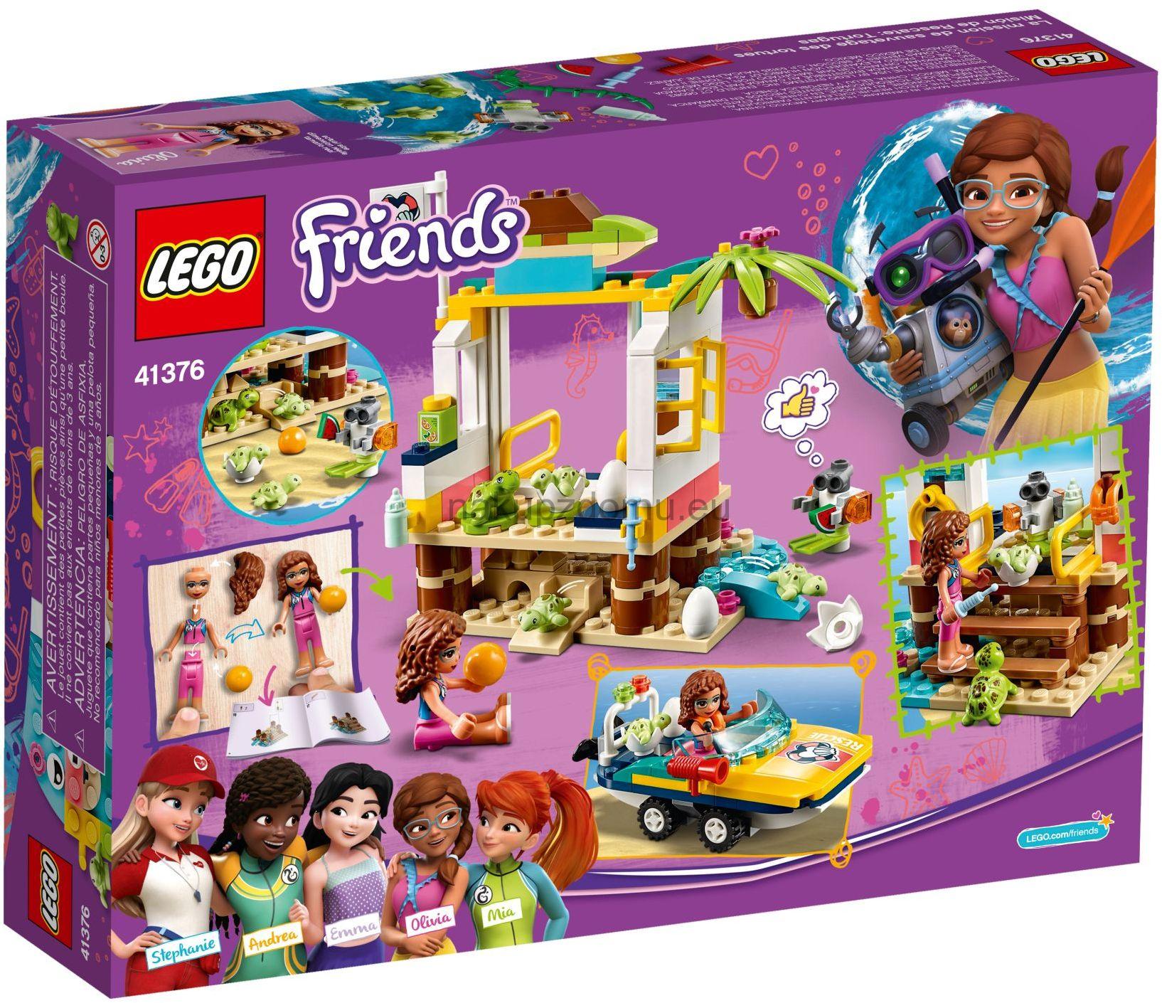 LEGO Friends 41376 Mise na záchranu želv