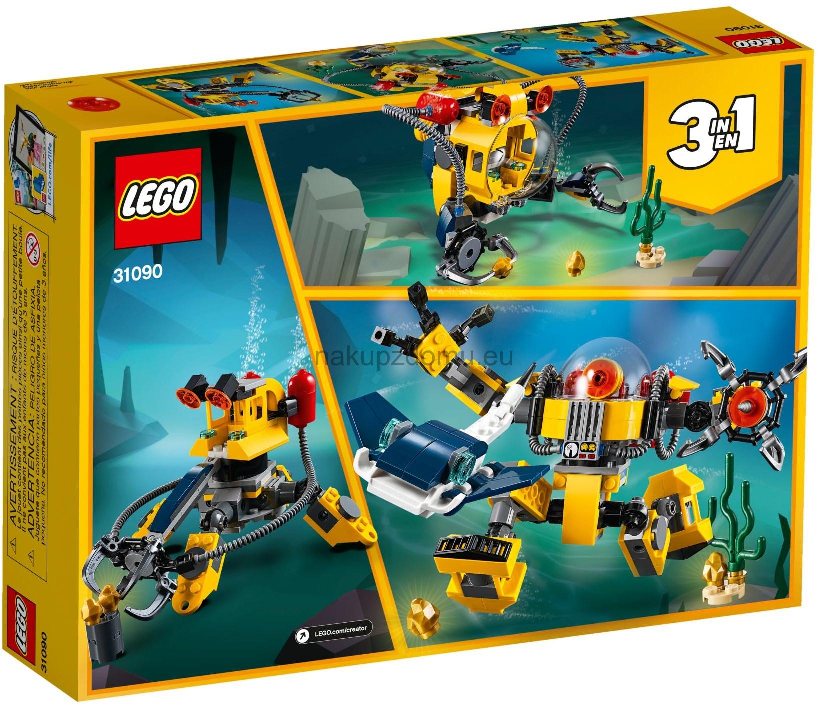LEGO Creator 31090 Podvodní robot