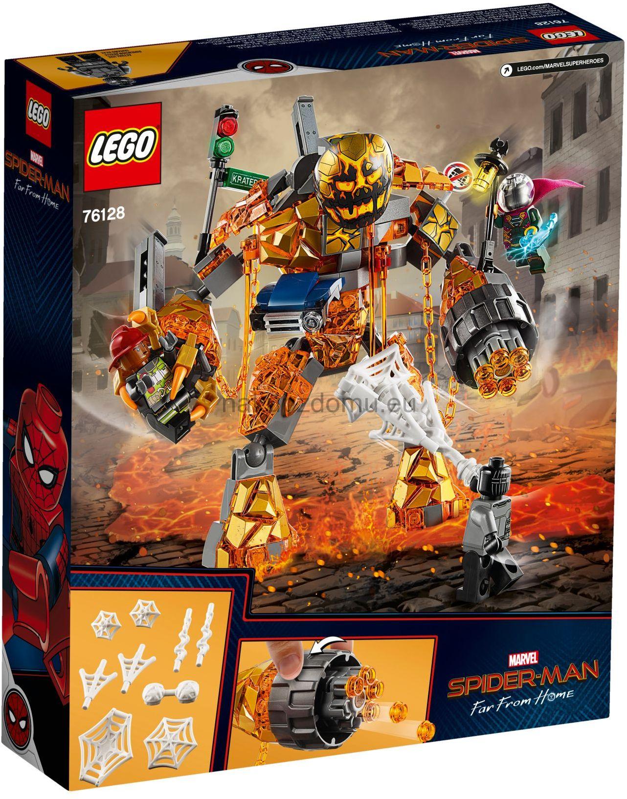 LEGO Super Heroes 76128 Boj s Molten Manem