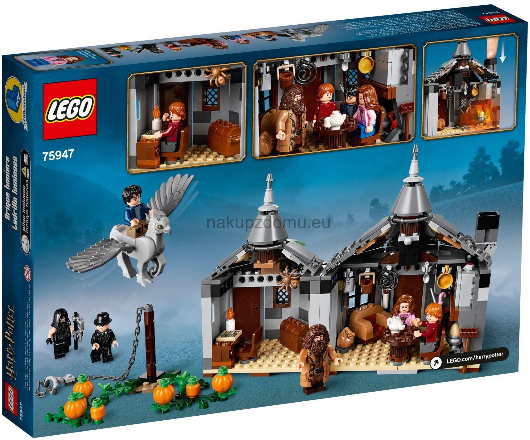LEGO Harry Potter 75947 Hagridova bouda: Záchrana Klofana