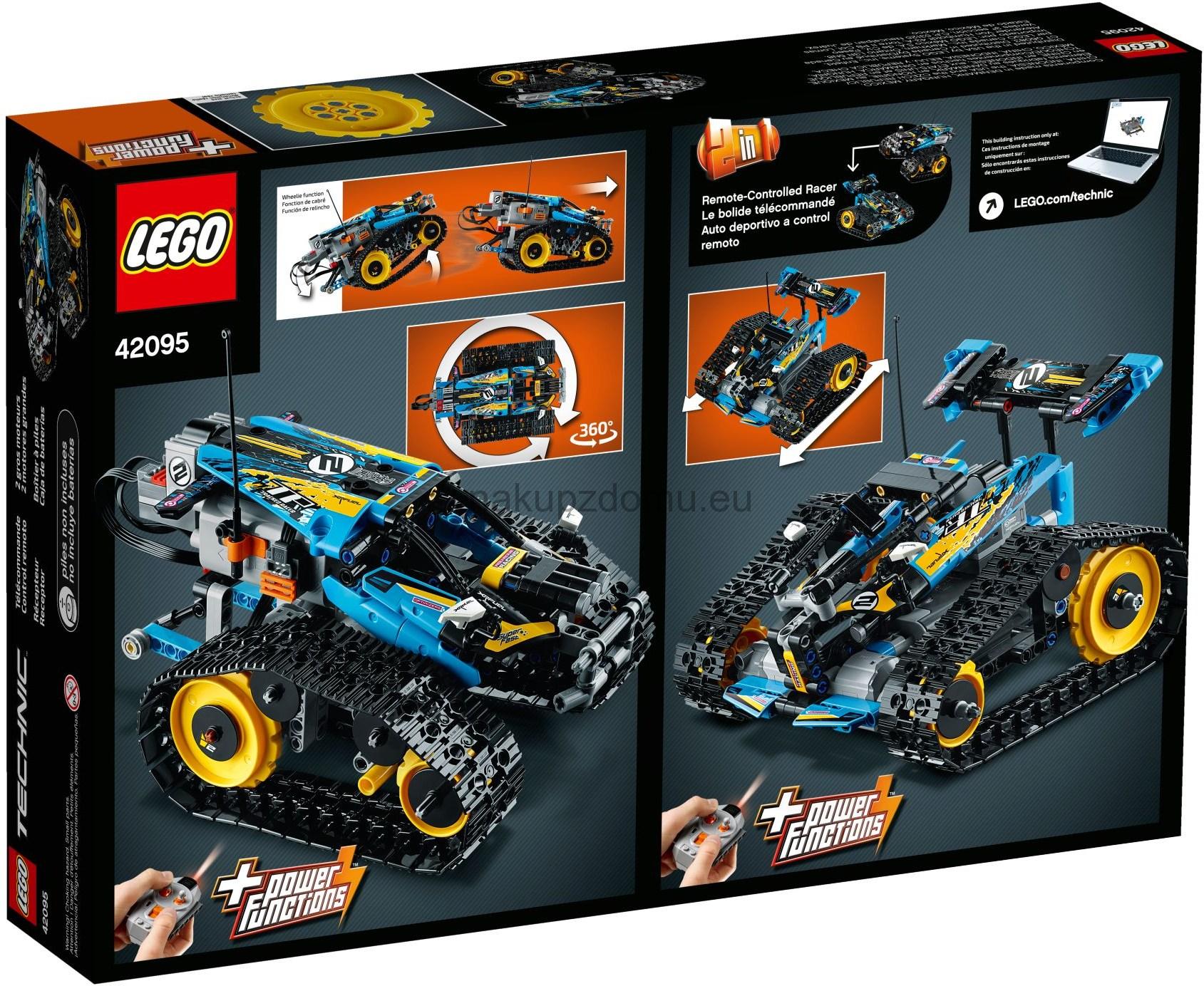 LEGO Technic 42095 Kaskadérské závodní auto na dálkové ovládání
