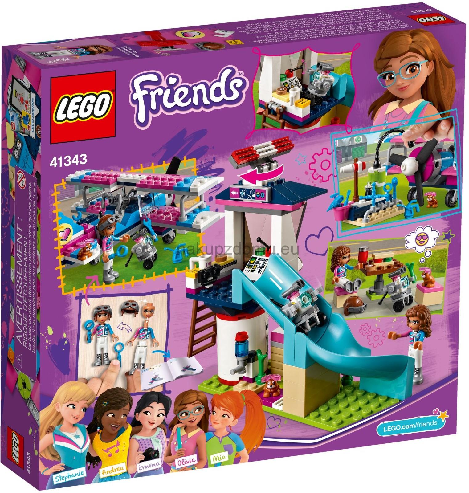 LEGO Friends 41343 Vyhlídkový let nad městečkem Heartlake