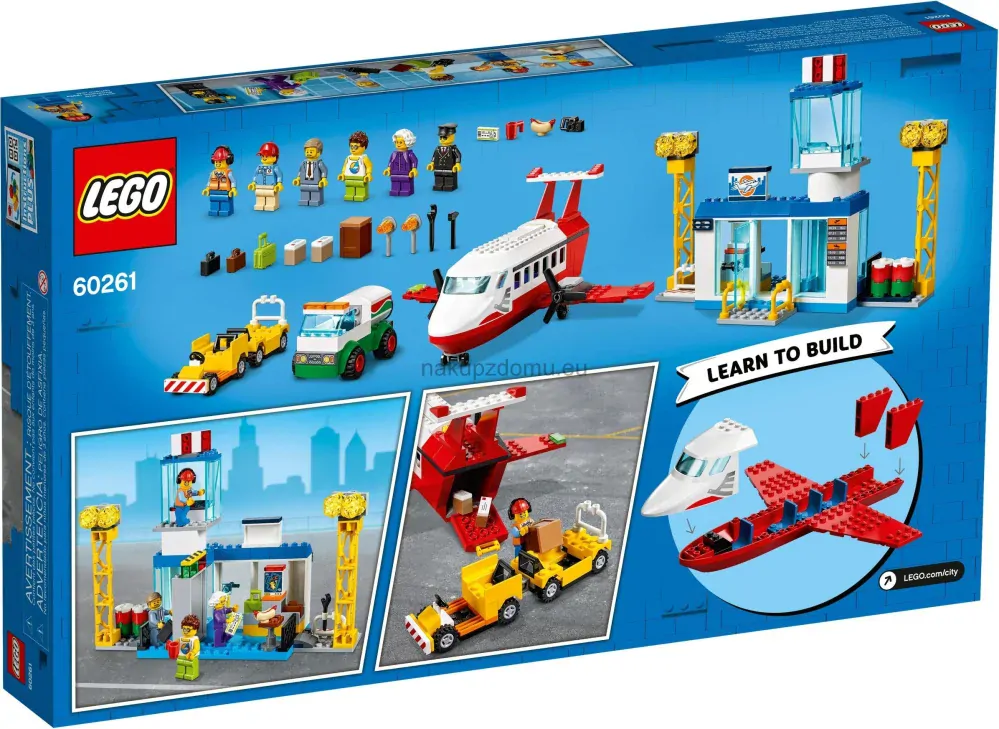 LEGO City 60261 Centrální letiště