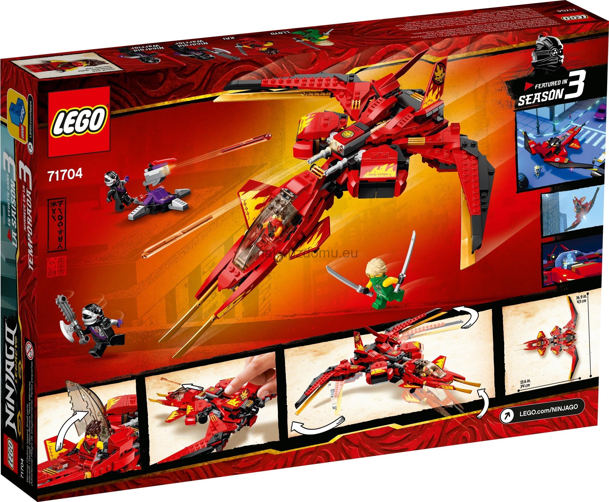 LEGO Ninjago 71704 Kaiova stíhačka