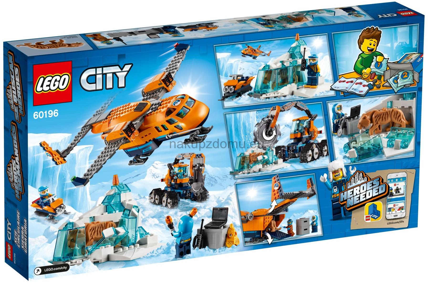 LEGO City 60196 Polární zásobovací letadlo