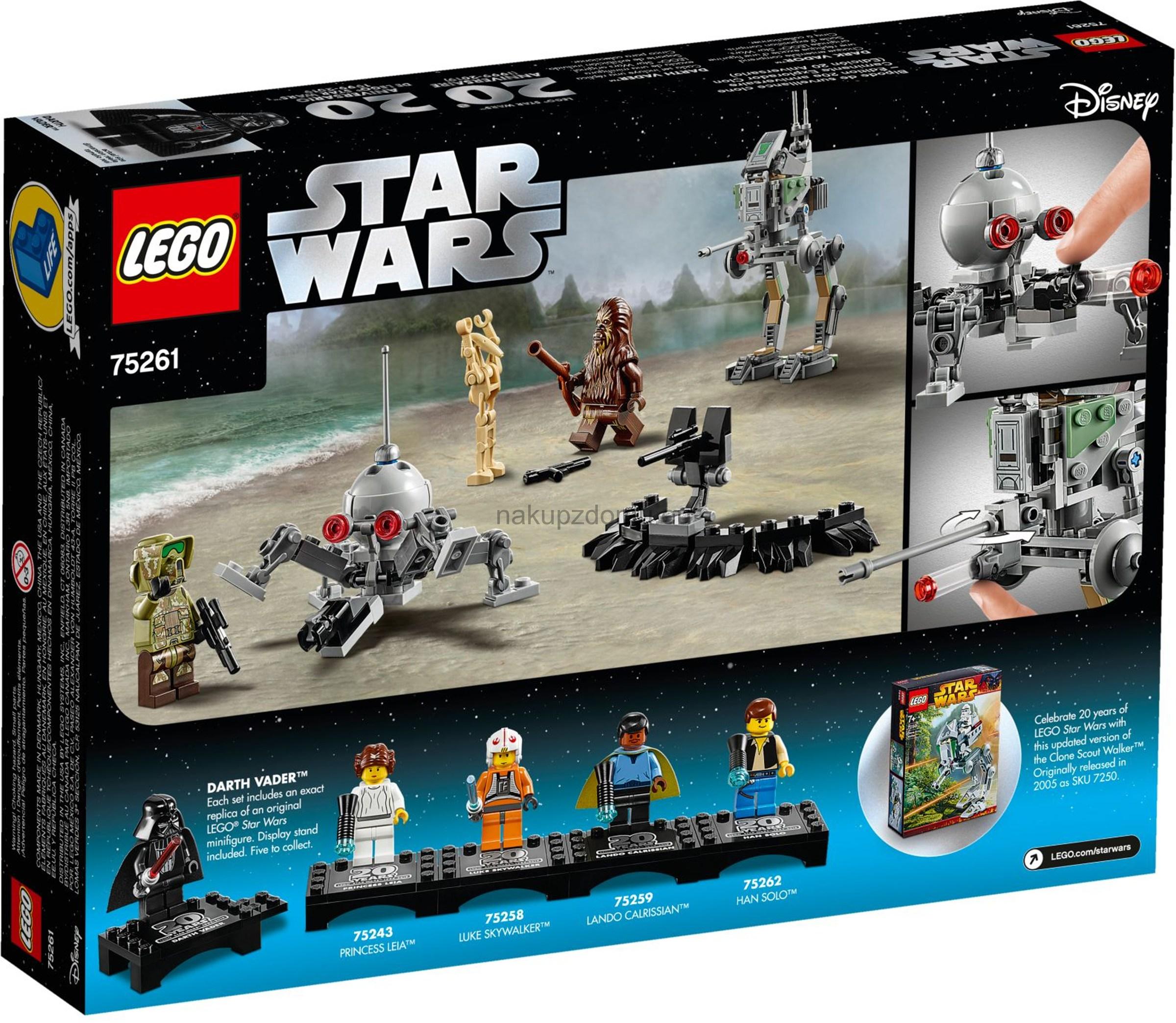 LEGO Star Wars 75261 Klonový průzkumný chodec