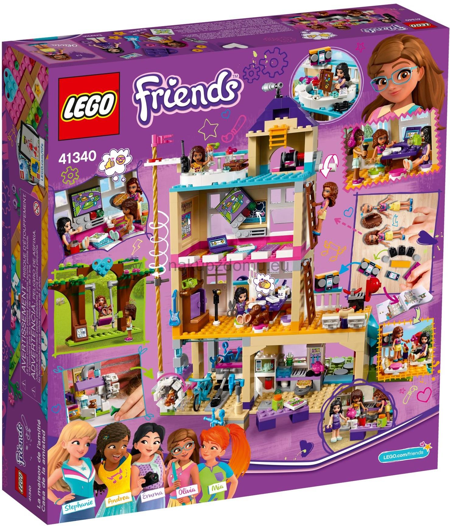 LEGO Friends 41340 Dům přátelství