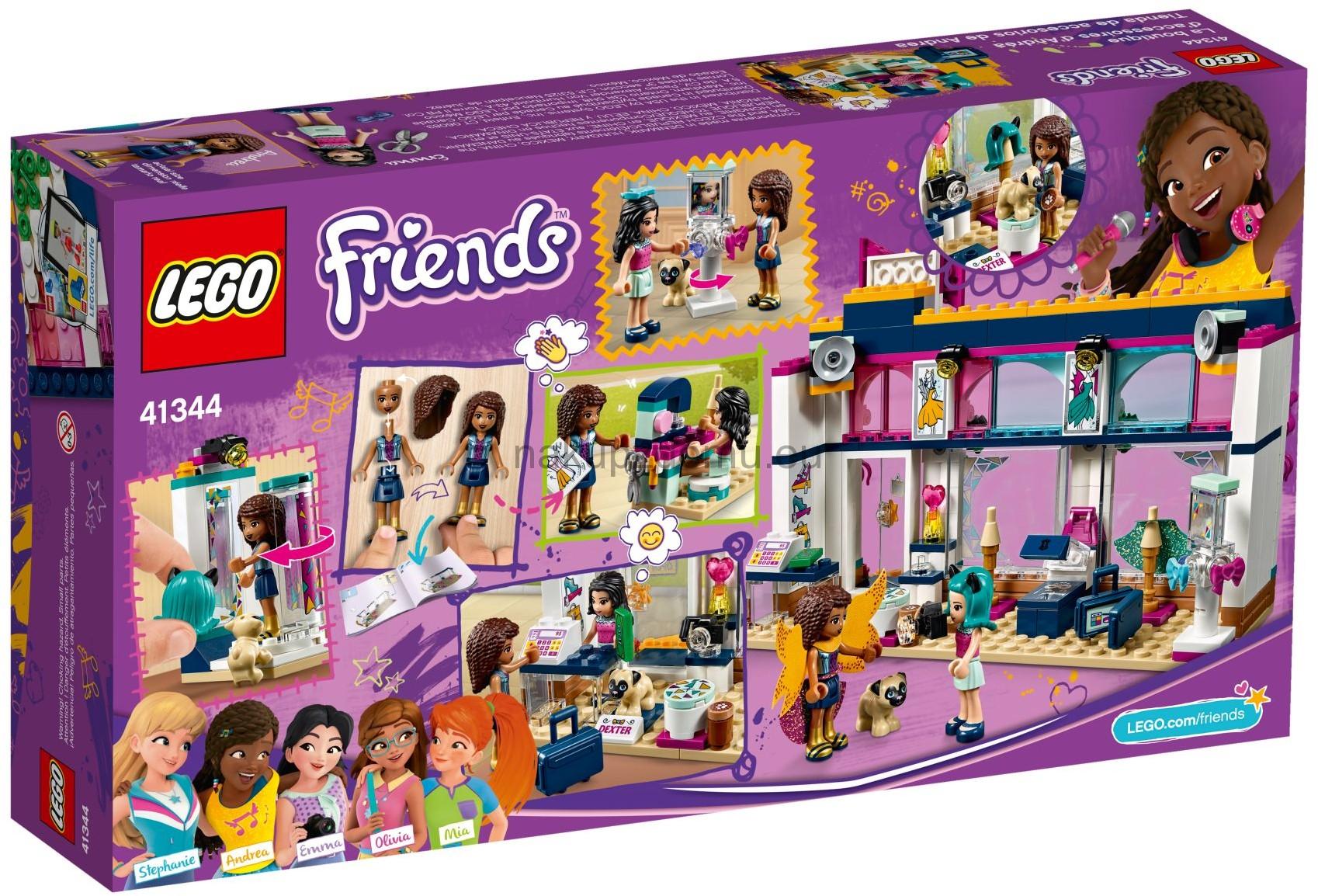 LEGO Friends 41344 Andrea a její obchod s modními doplňky