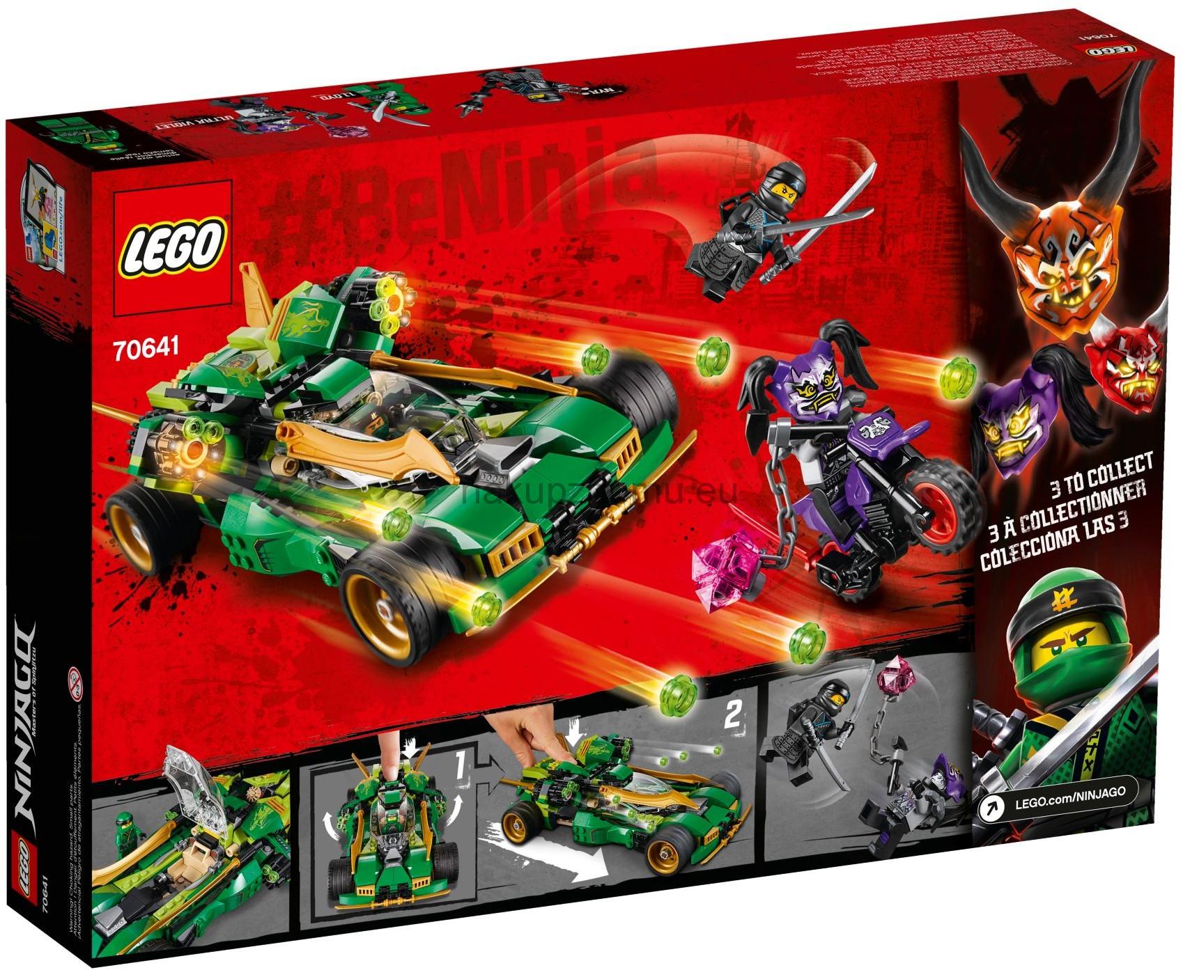 LEGO Ninjago 70641 Nindža Nightcrawler