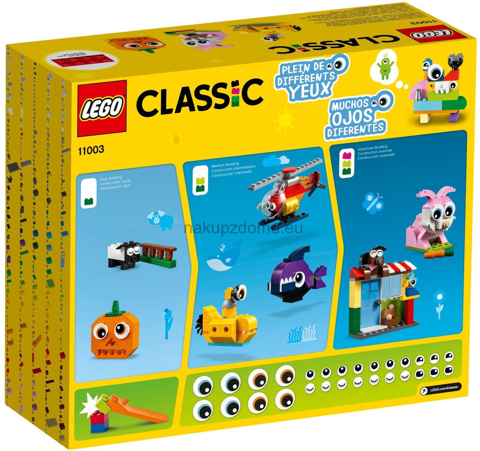 LEGO Classic 11003 Kostky s očima