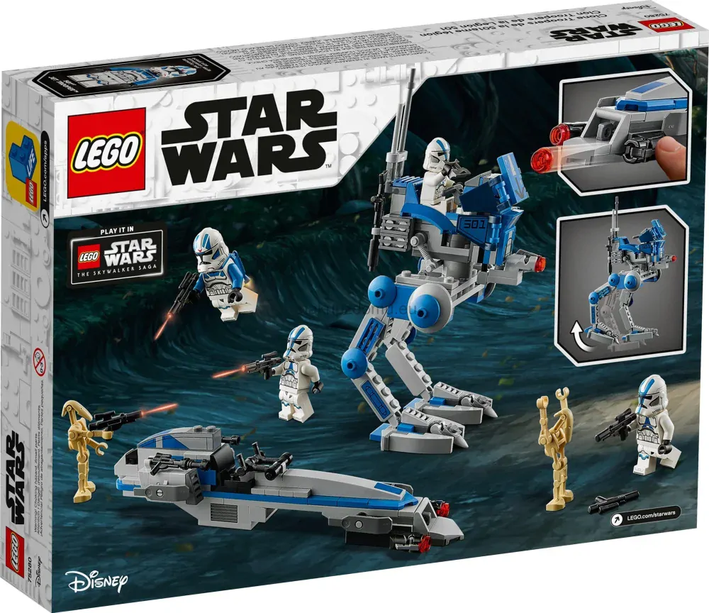 LEGO Star Wars 75280 Klonoví vojáci z 501. legie