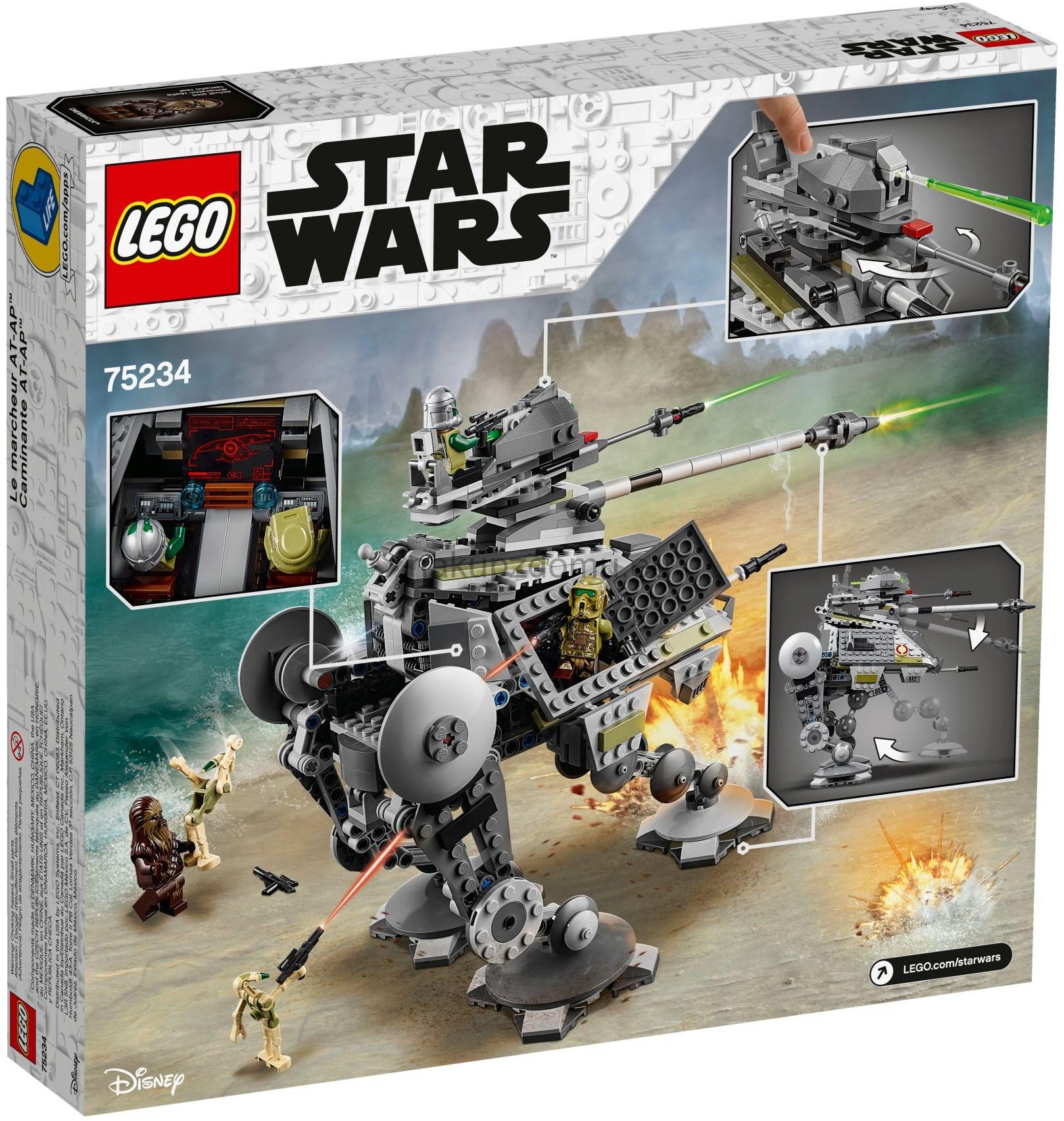 LEGO Star Wars 75234 Útočný kráčející kolos AT-AP