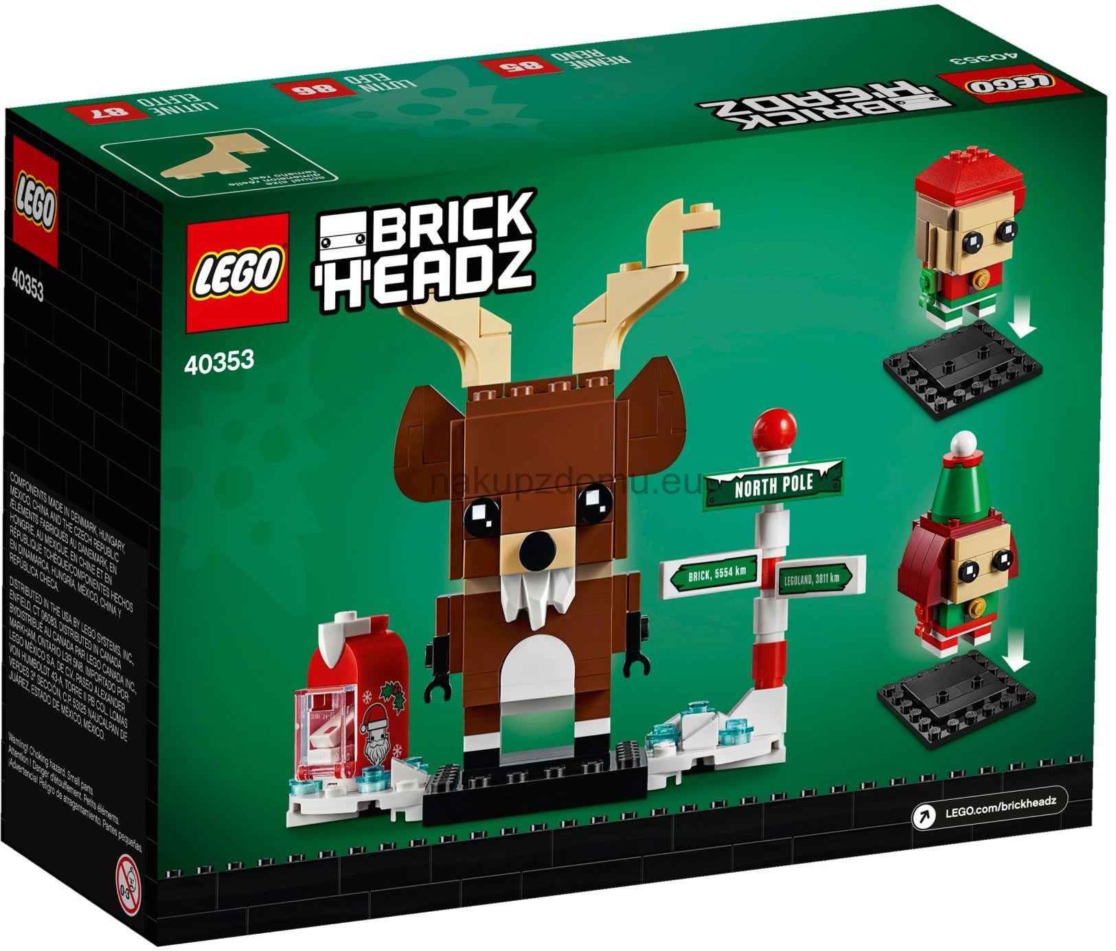 LEGO BrickHeadz 40353 Sob, elf a elfka