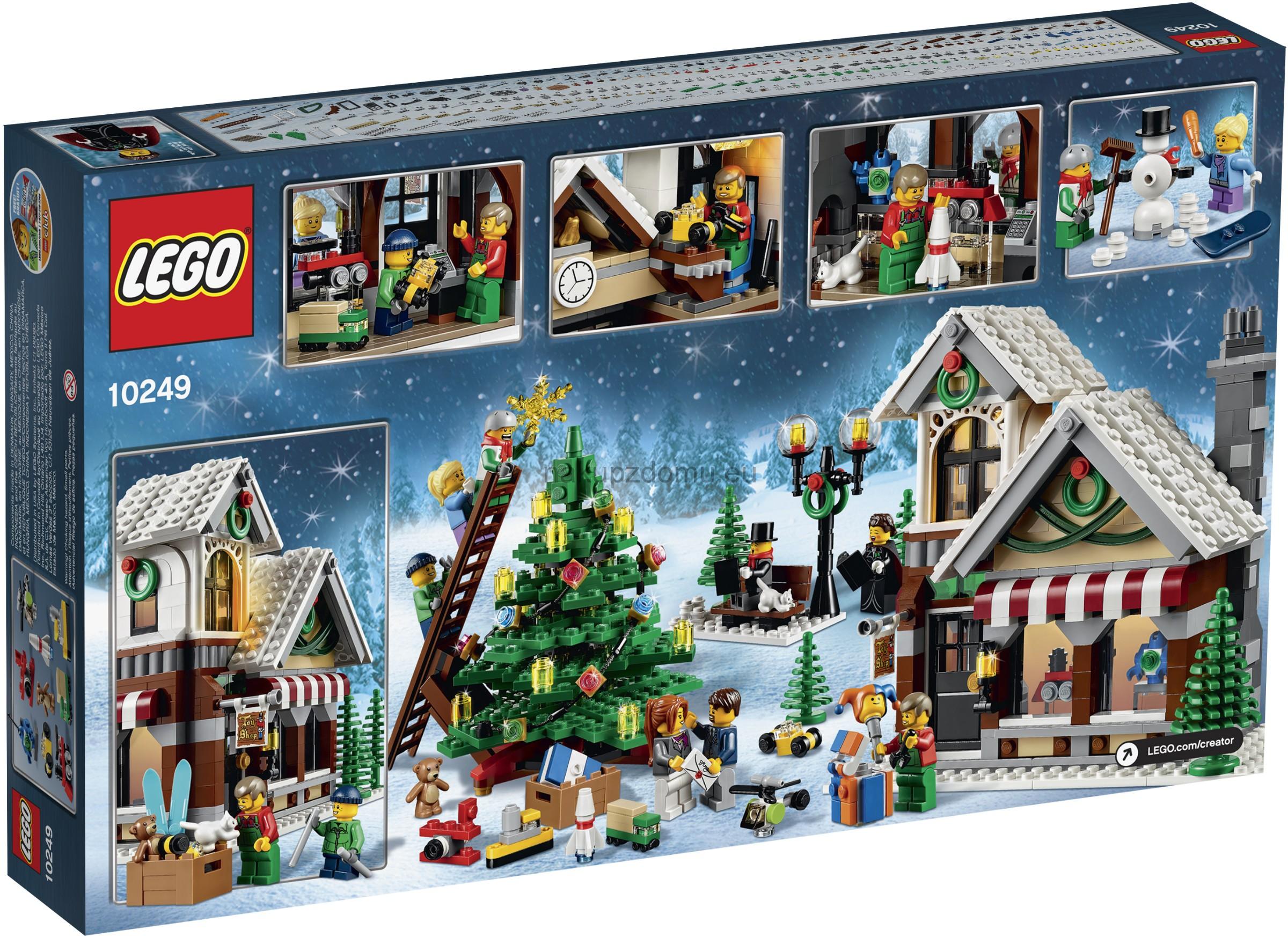 LEGO Creator 10249 Zimní obchod s hračkami